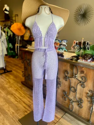 Crochet Bra & Pants Set FINAL SALE