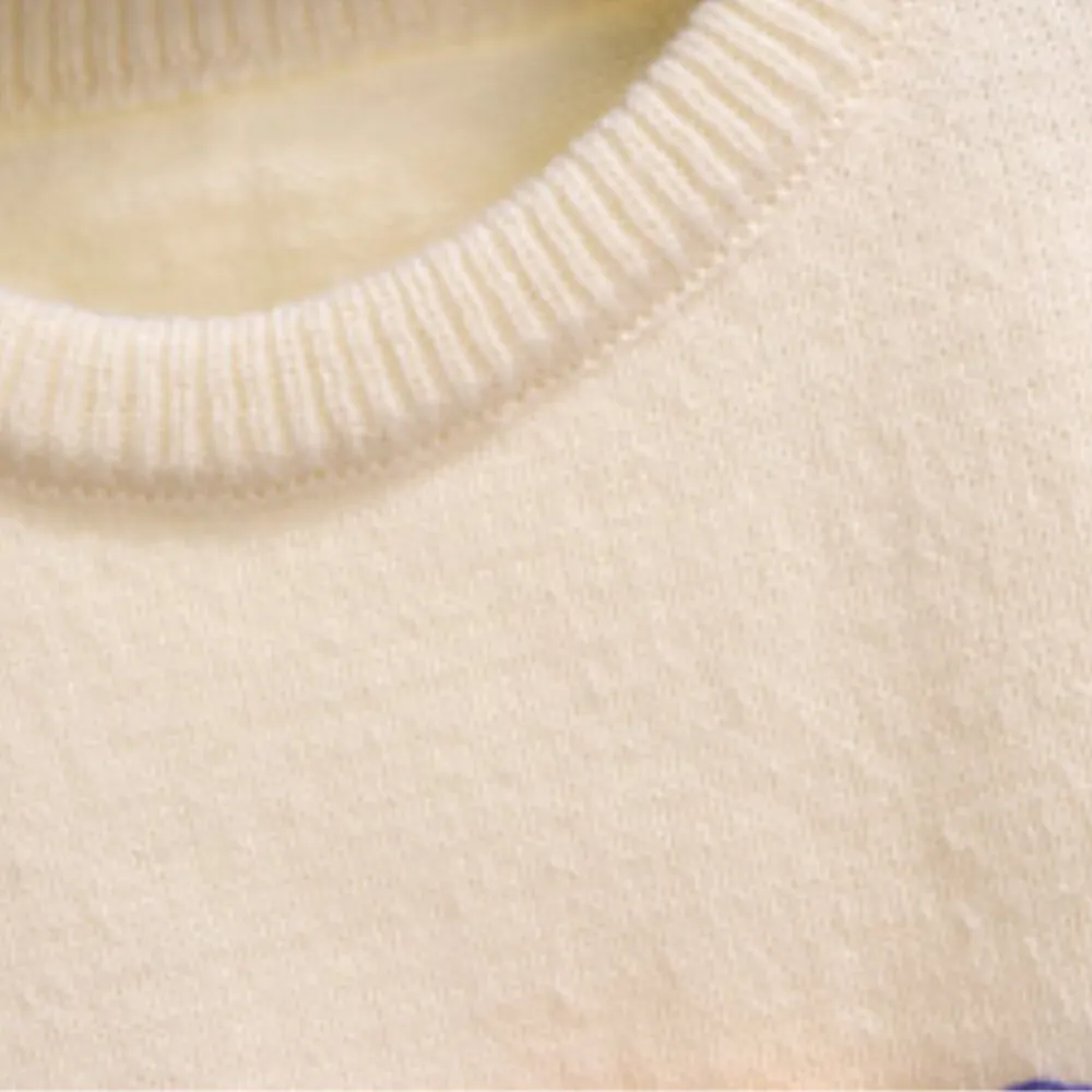 Cute 3D Flower Letter Sweatshirt