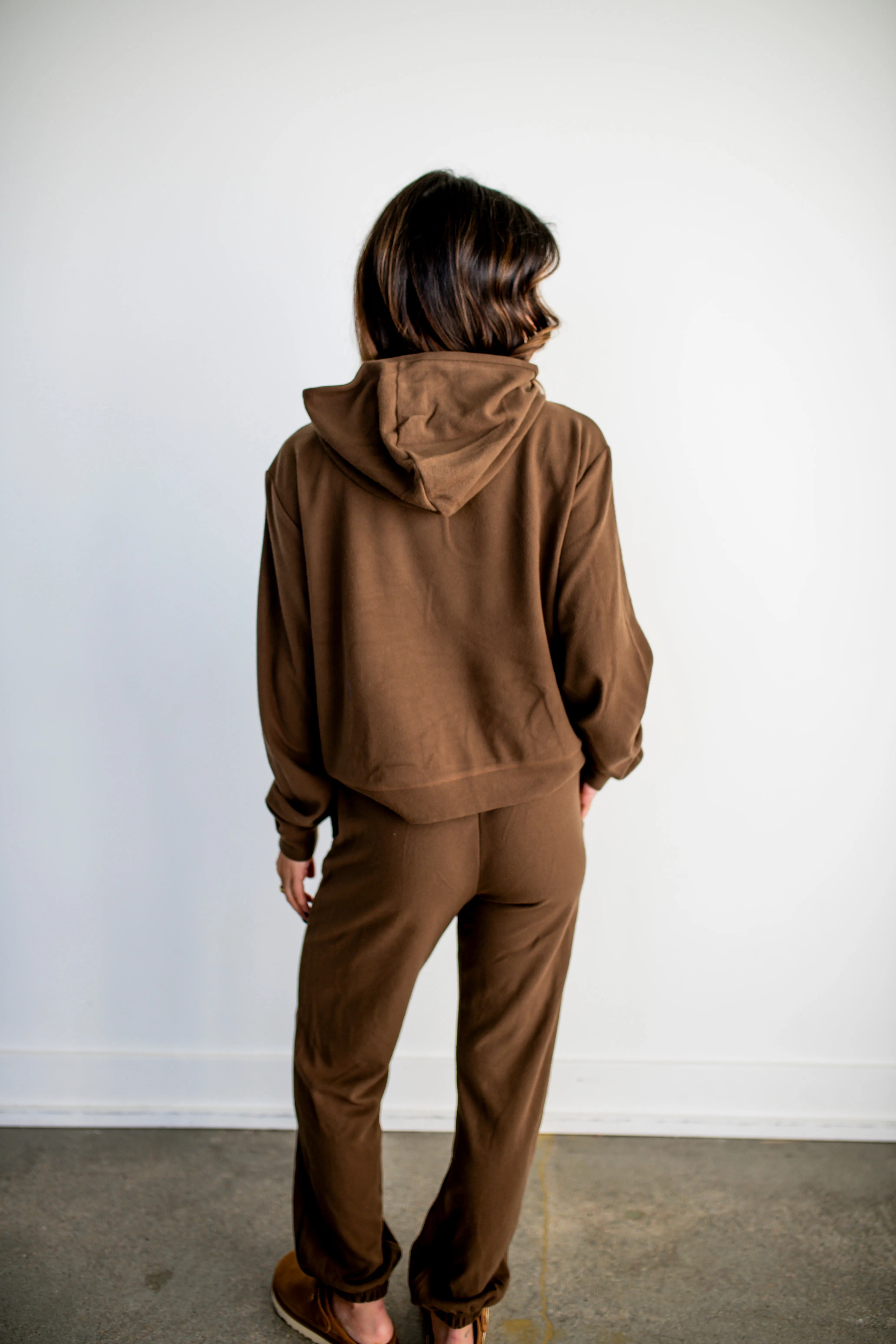 Dark Earth Lightweight Fleece Hoodie