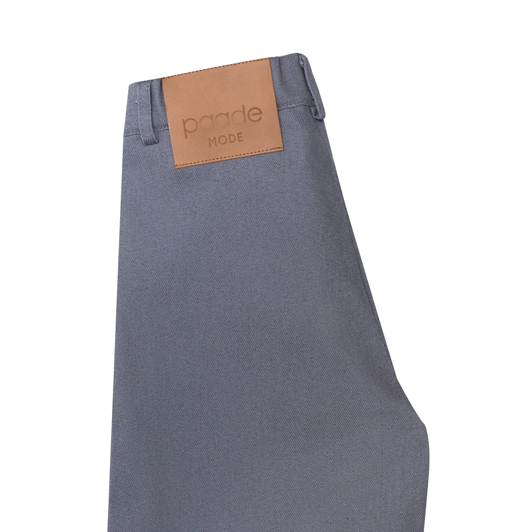 Denim Wide Trousers Henri, Grey