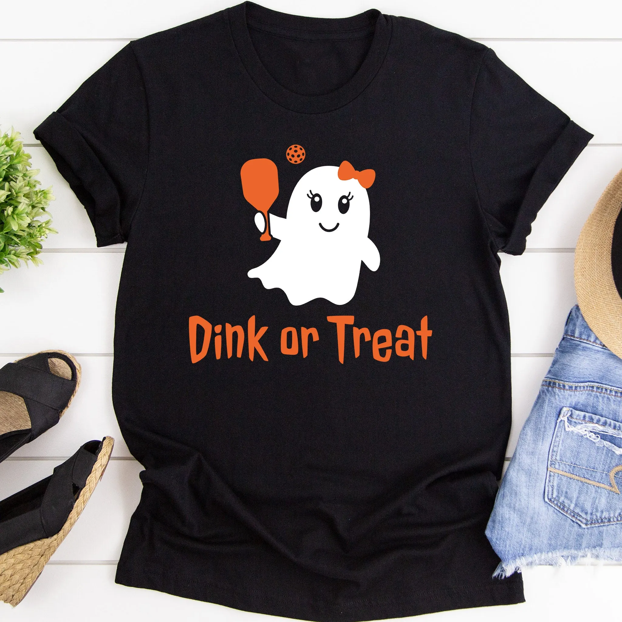 Dink or Treat Pickleball Tee