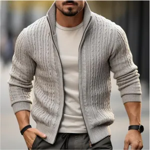 Dirk | Stylish Zip-Up Cardigan Sweater