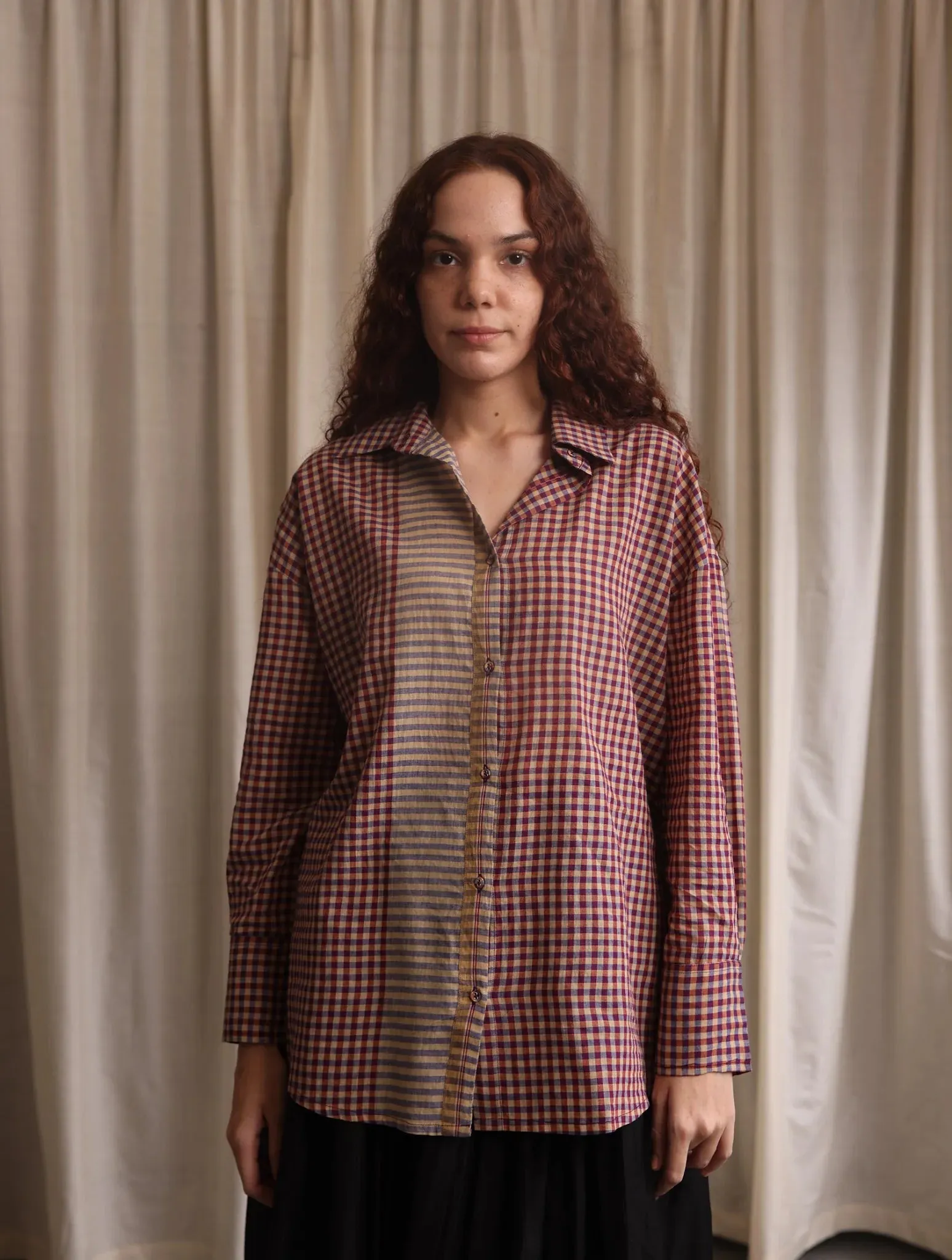 Eden | Oversized Checked Shirt
