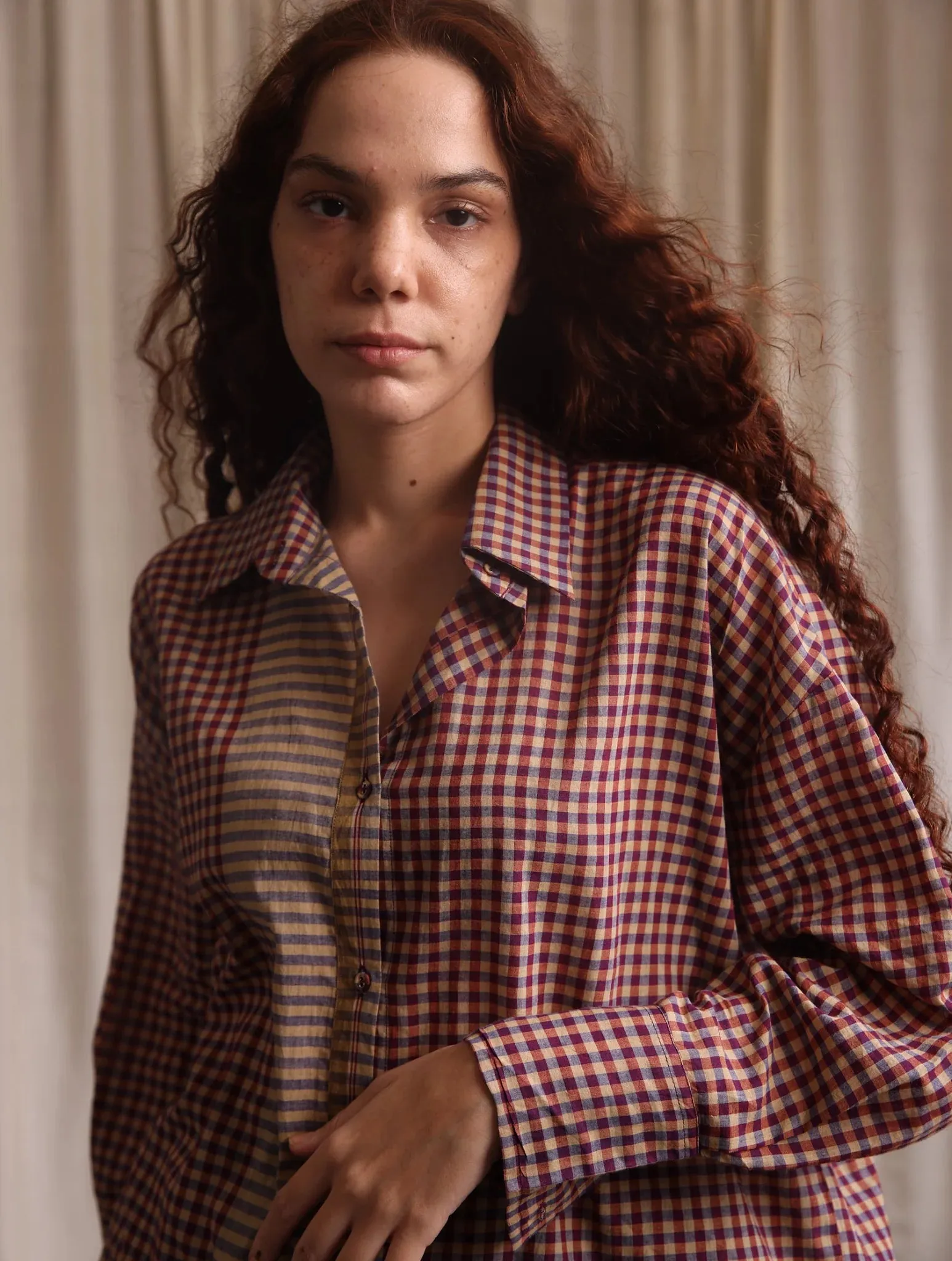 Eden | Oversized Checked Shirt