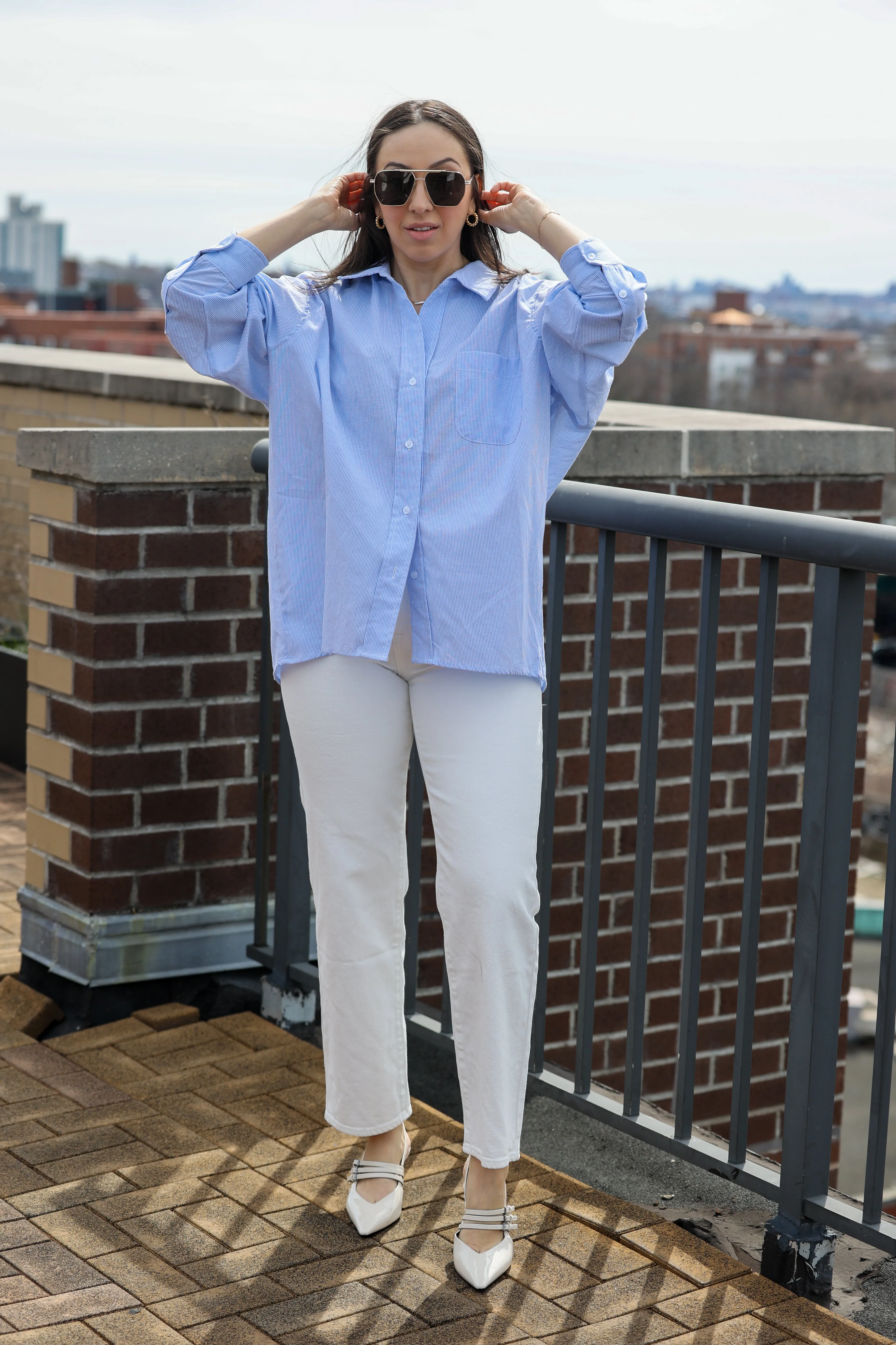 Elliot Stripe Button Down Shirt