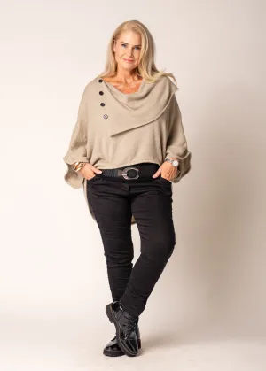 Elspeth Top in Latte