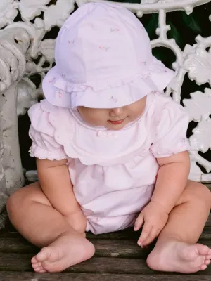 Emile et Rose Patricia Pale Pink Floral Sun Hat
