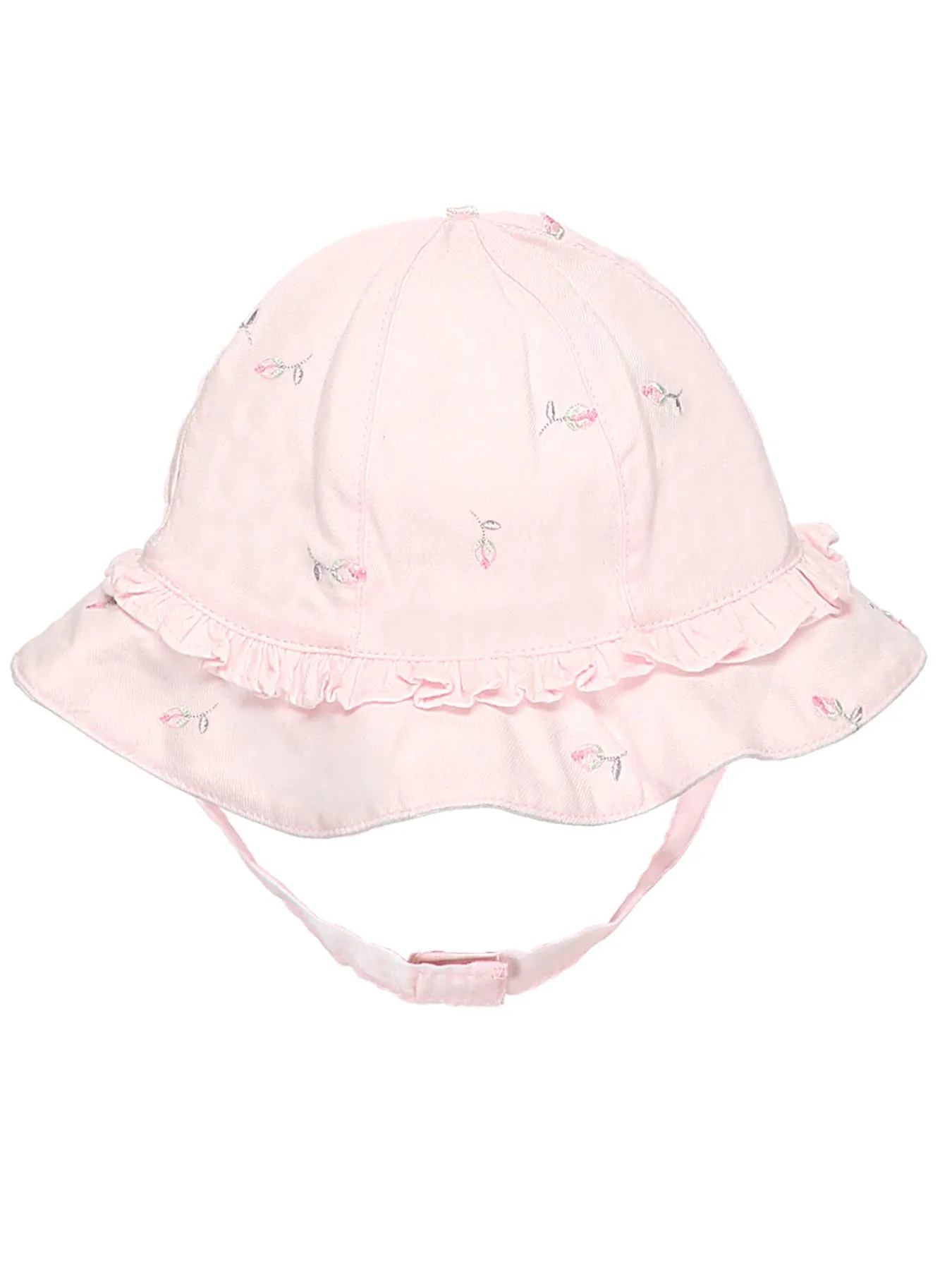 Emile et Rose Patricia Pale Pink Floral Sun Hat