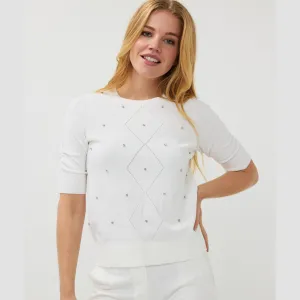 Esqualo Embellishment Sweater