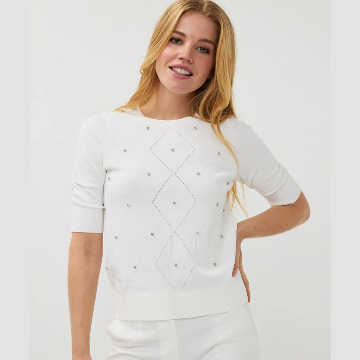 Esqualo Embellishment Sweater