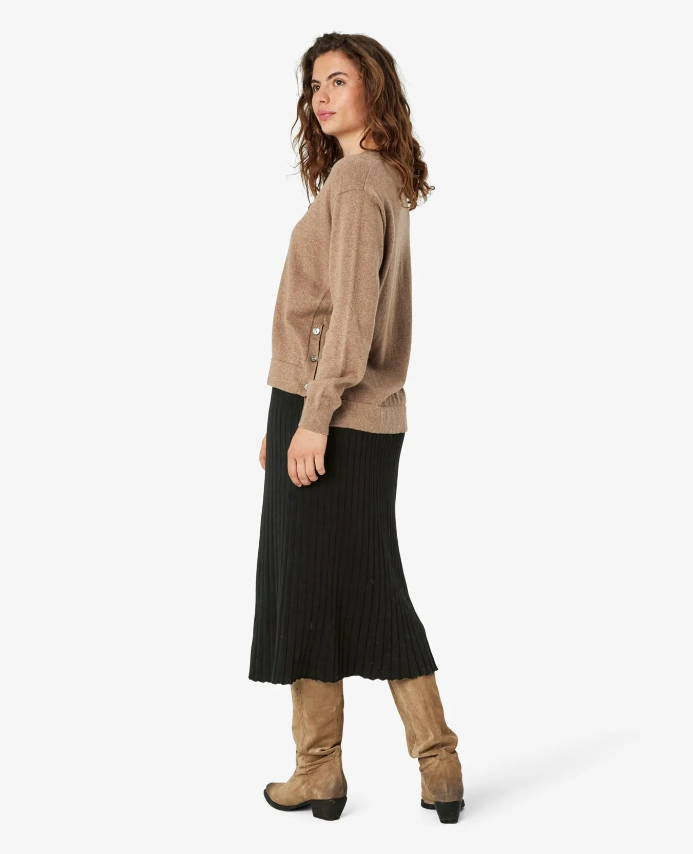 ESTELLENN CASHMERE MIX PULLOVER