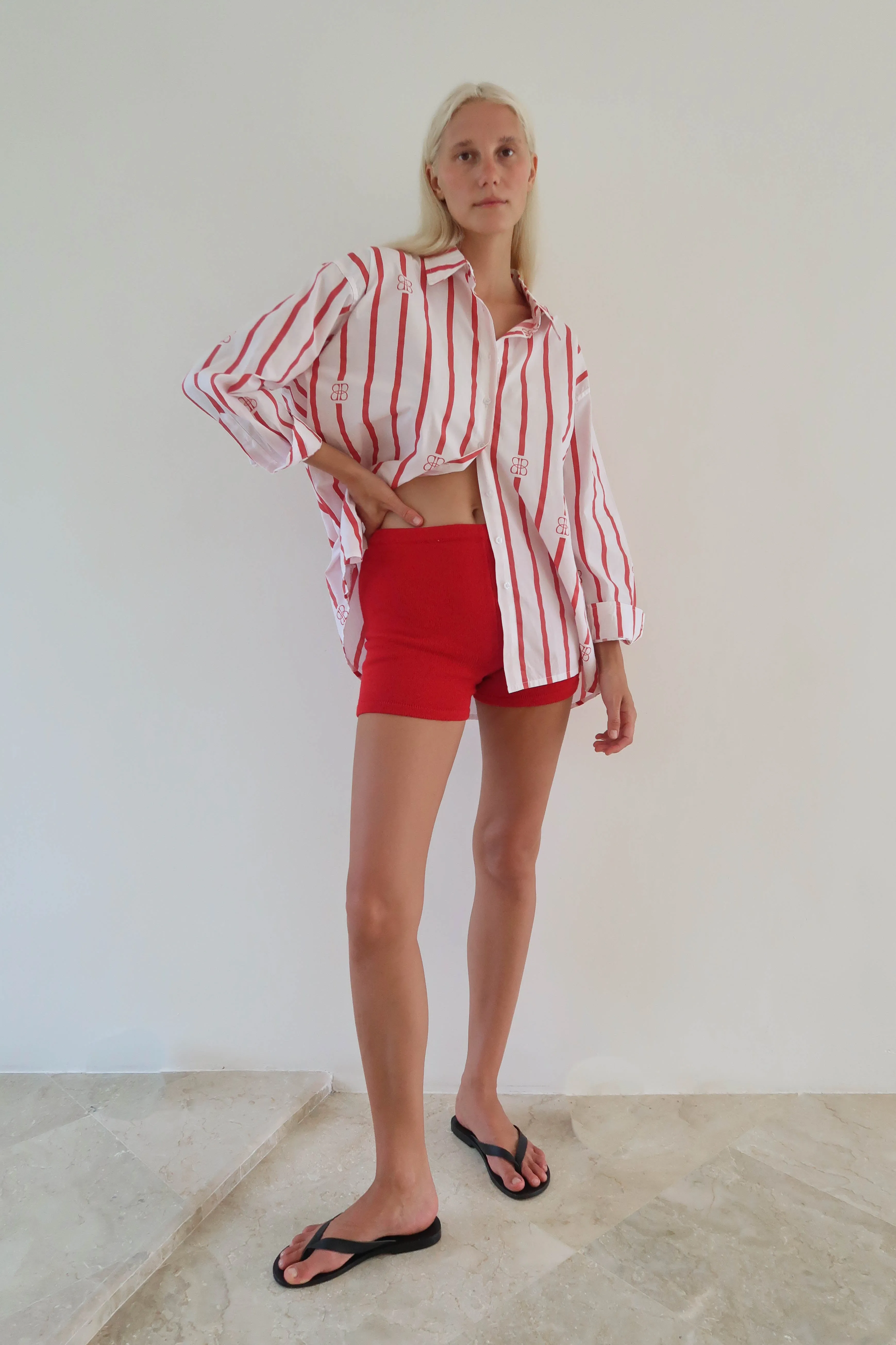 Everyday shirt - red stripe