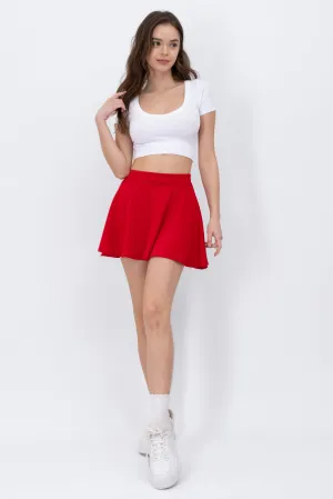 Falda skater lisa