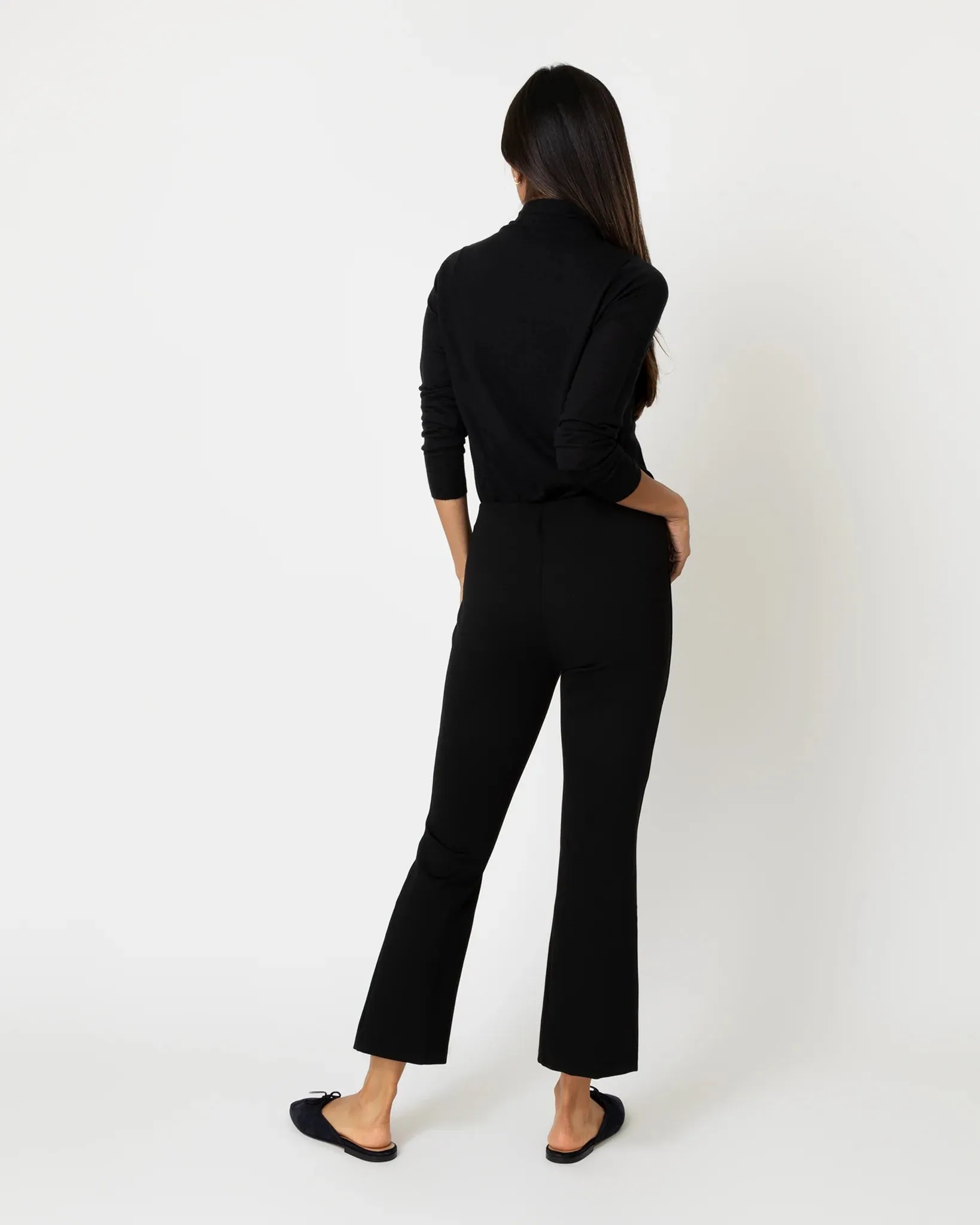 FAYE FLARE CROPPED PANT