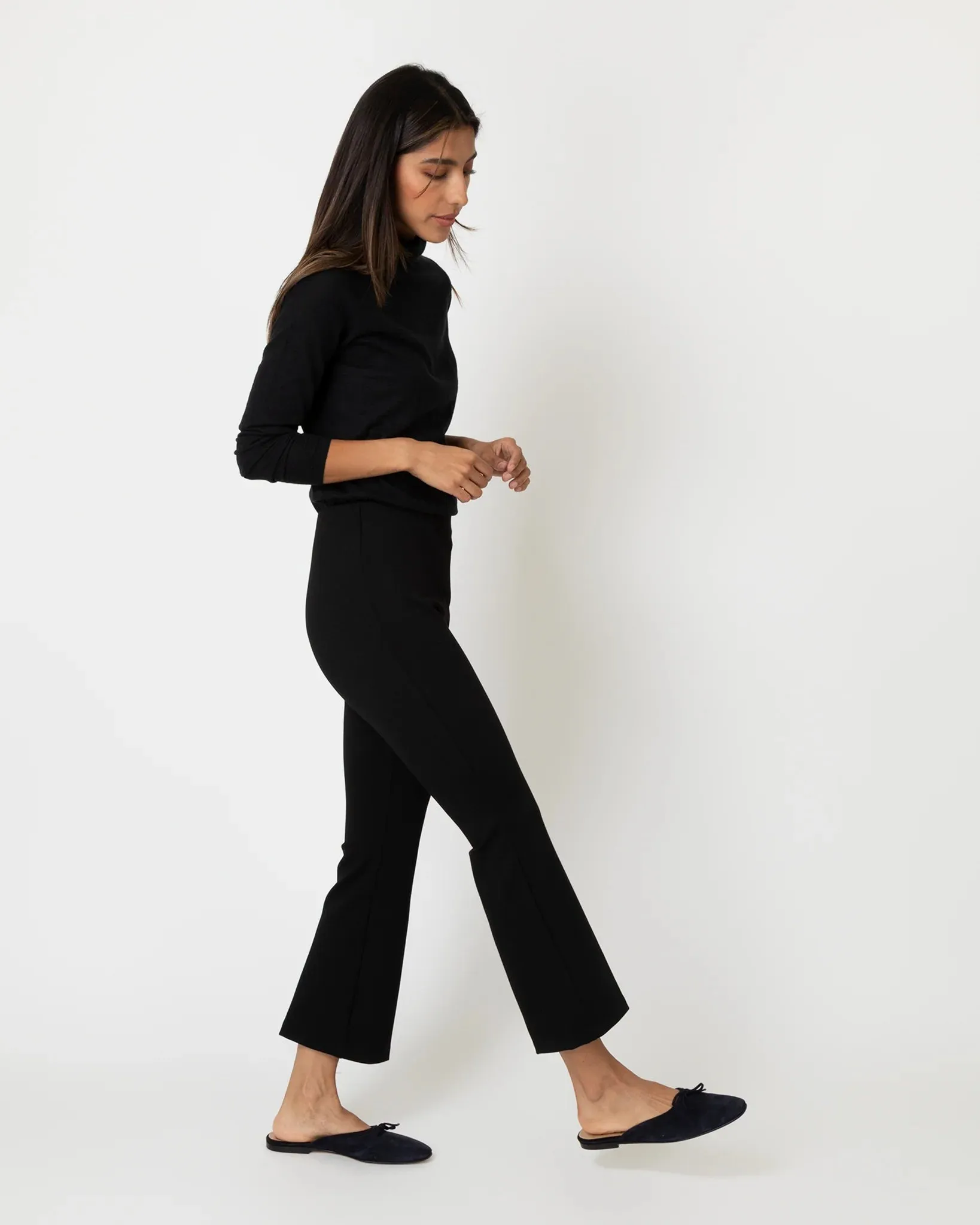 FAYE FLARE CROPPED PANT