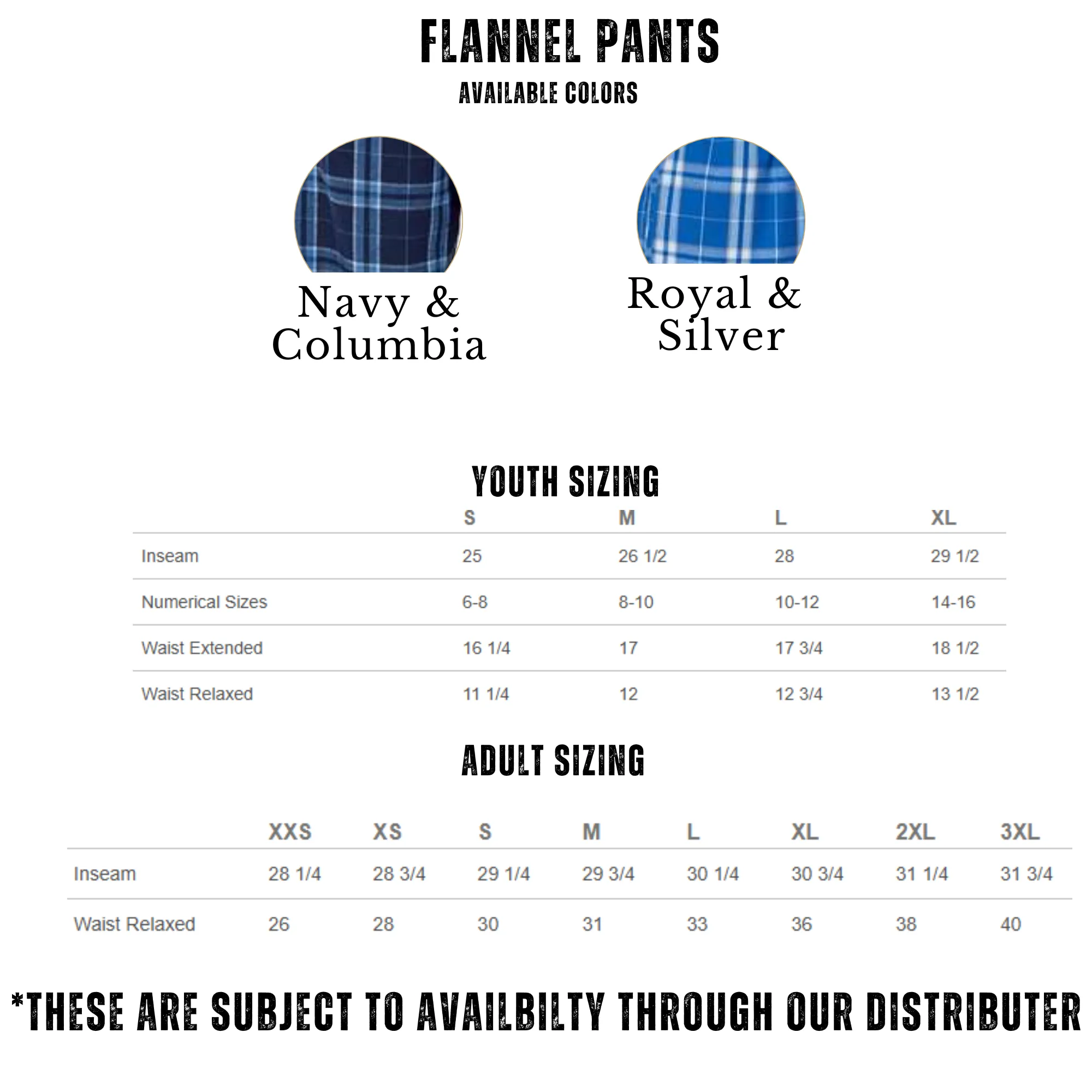 FCE Flannel Pajama Pants