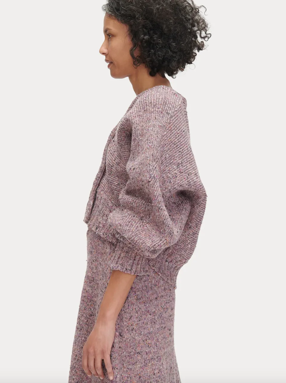 Fika Cardigan, Violet