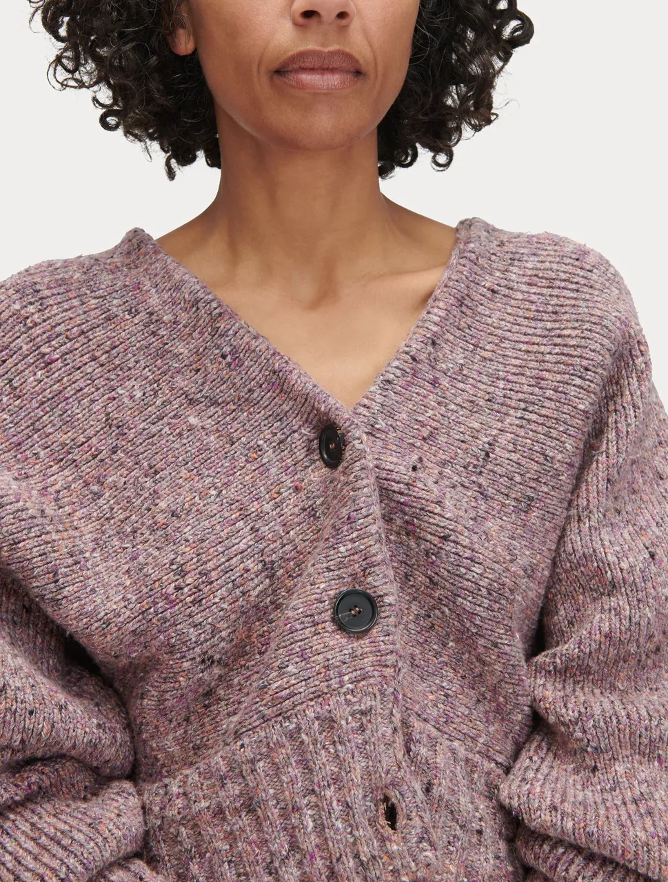 Fika Cardigan, Violet