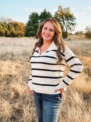 Forever Striped Sweater