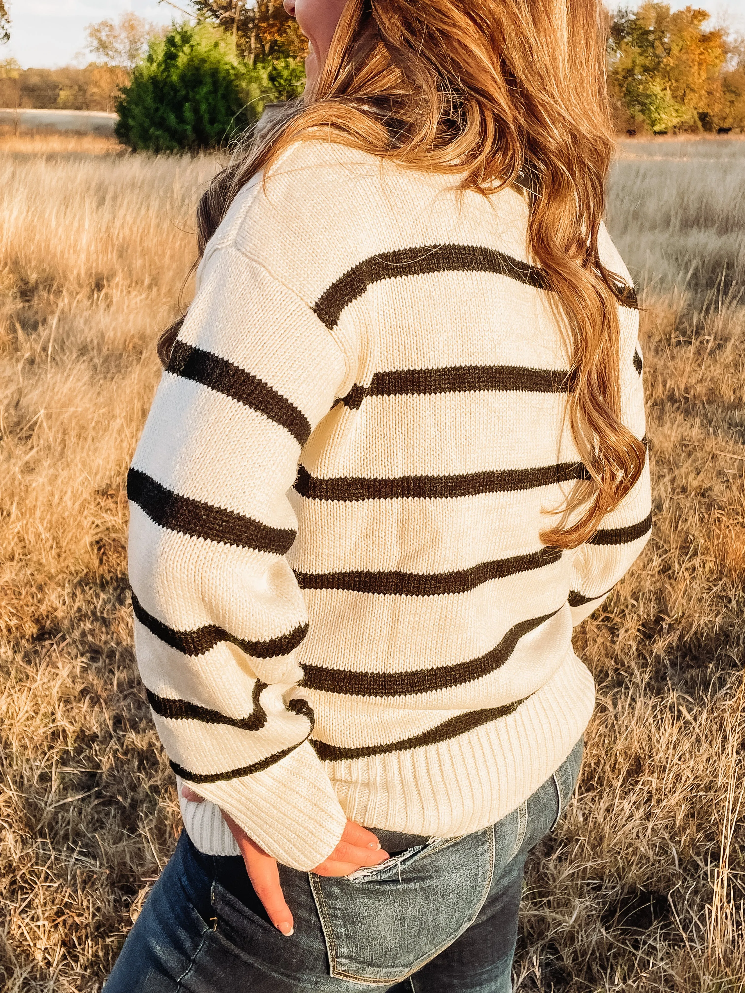 Forever Striped Sweater