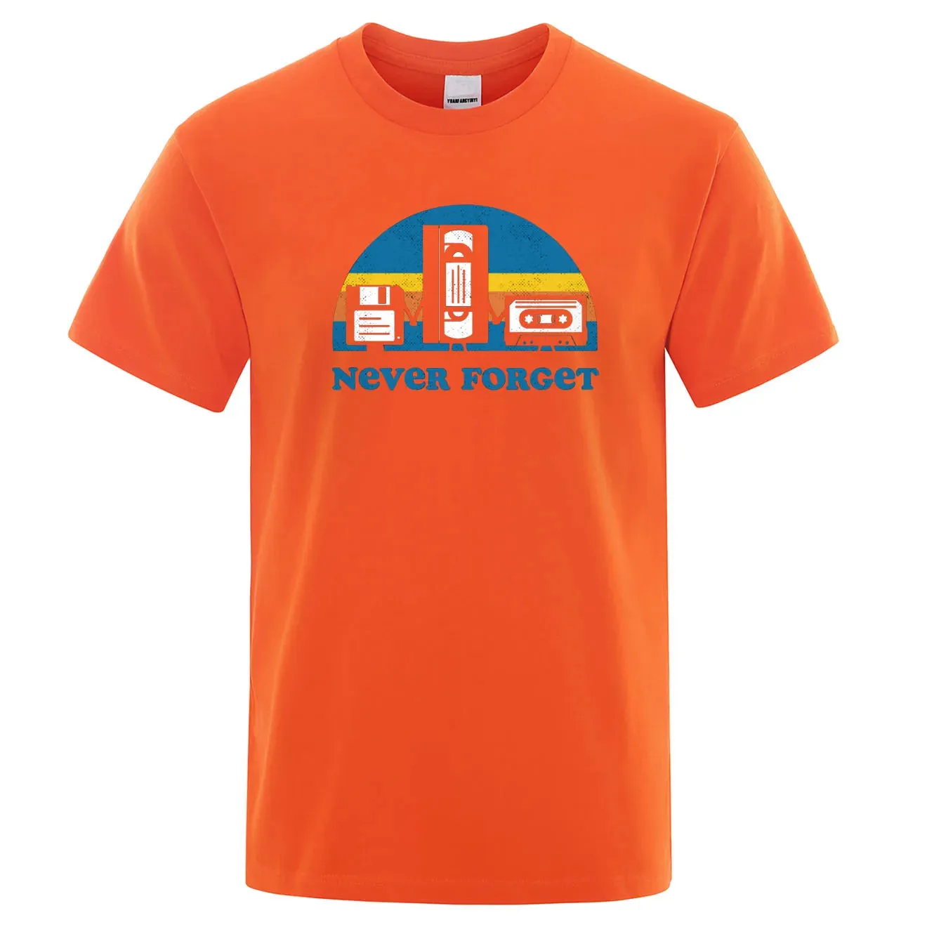 Funny Music Print Oversized Tee for Men