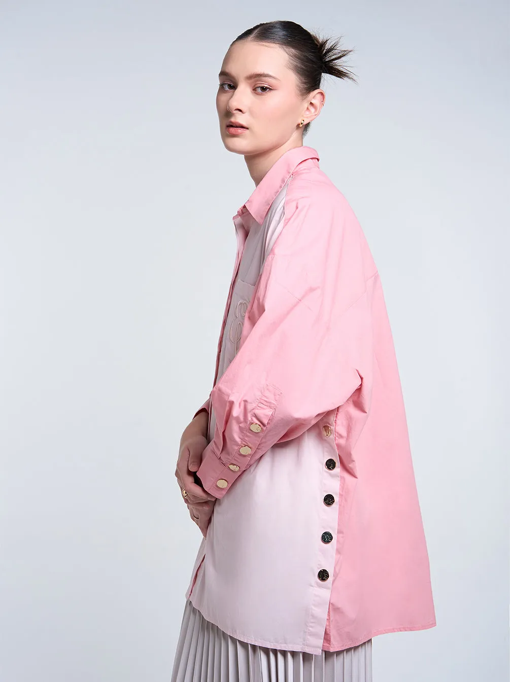GALE TOP PLAIN BABY PINK