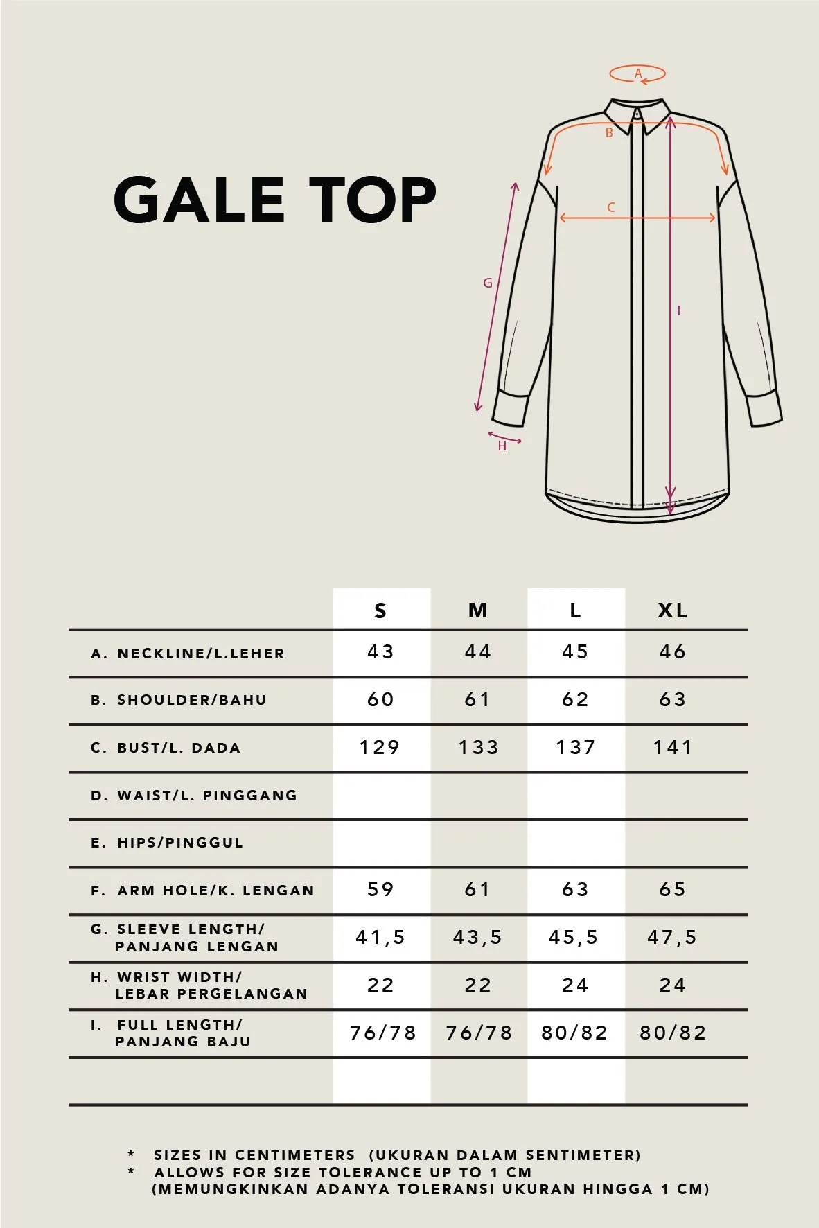 GALE TOP PLAIN BABY PINK