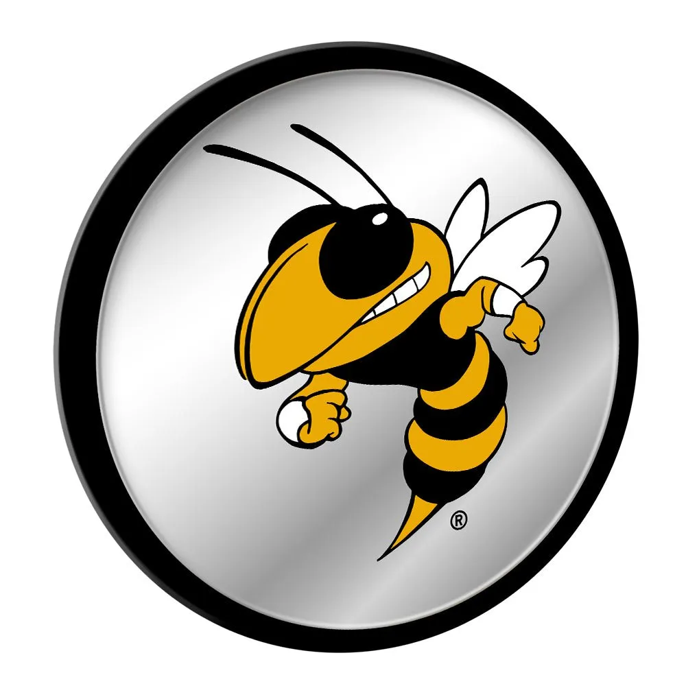 Georgia Tech Yellow Jackets: Mascot - Modern Disc Mirrored Wall Sign