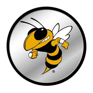 Georgia Tech Yellow Jackets: Mascot - Modern Disc Mirrored Wall Sign