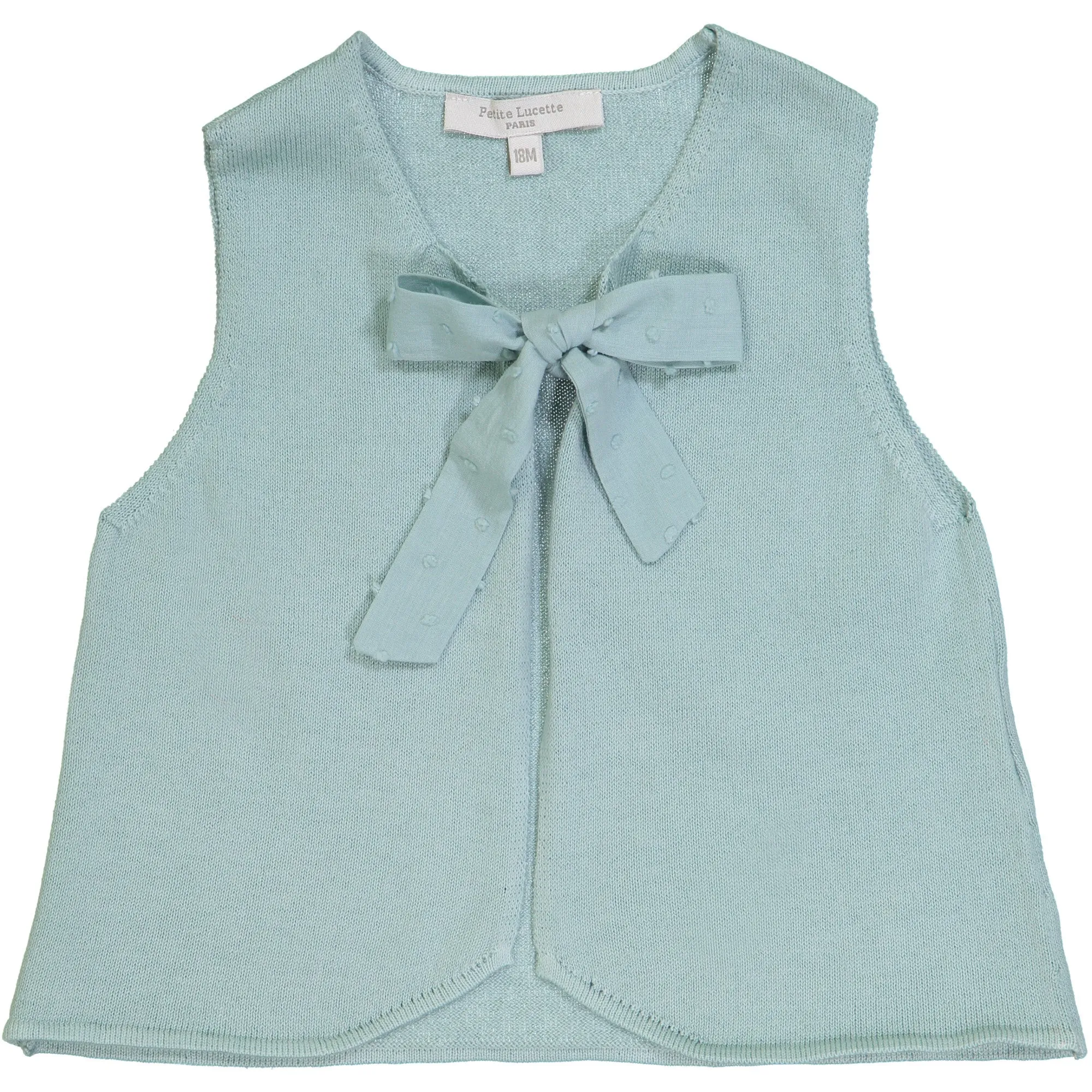 Girls Sage Green Hermione Cardigan