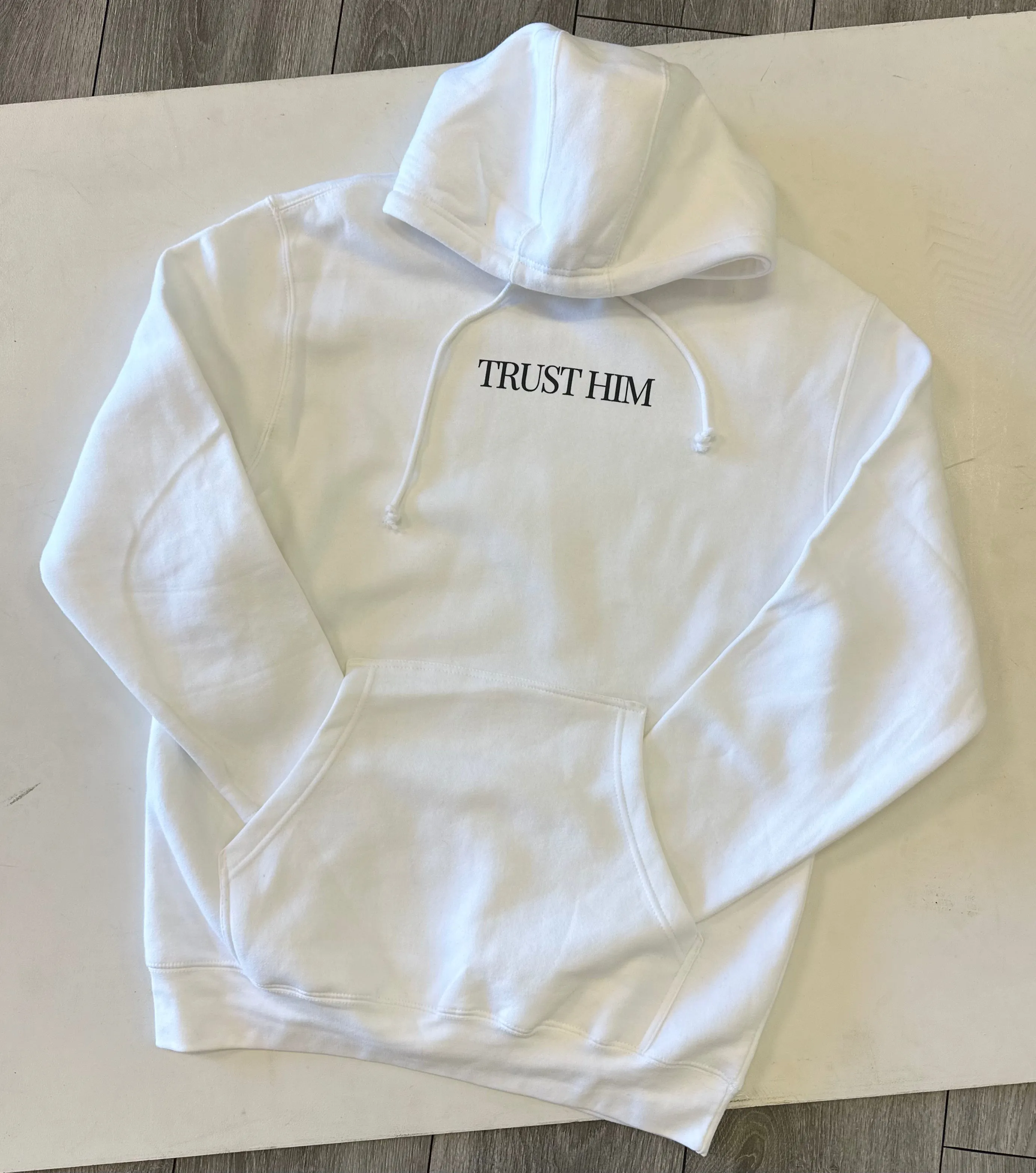 God’s Plan Hoodie - White