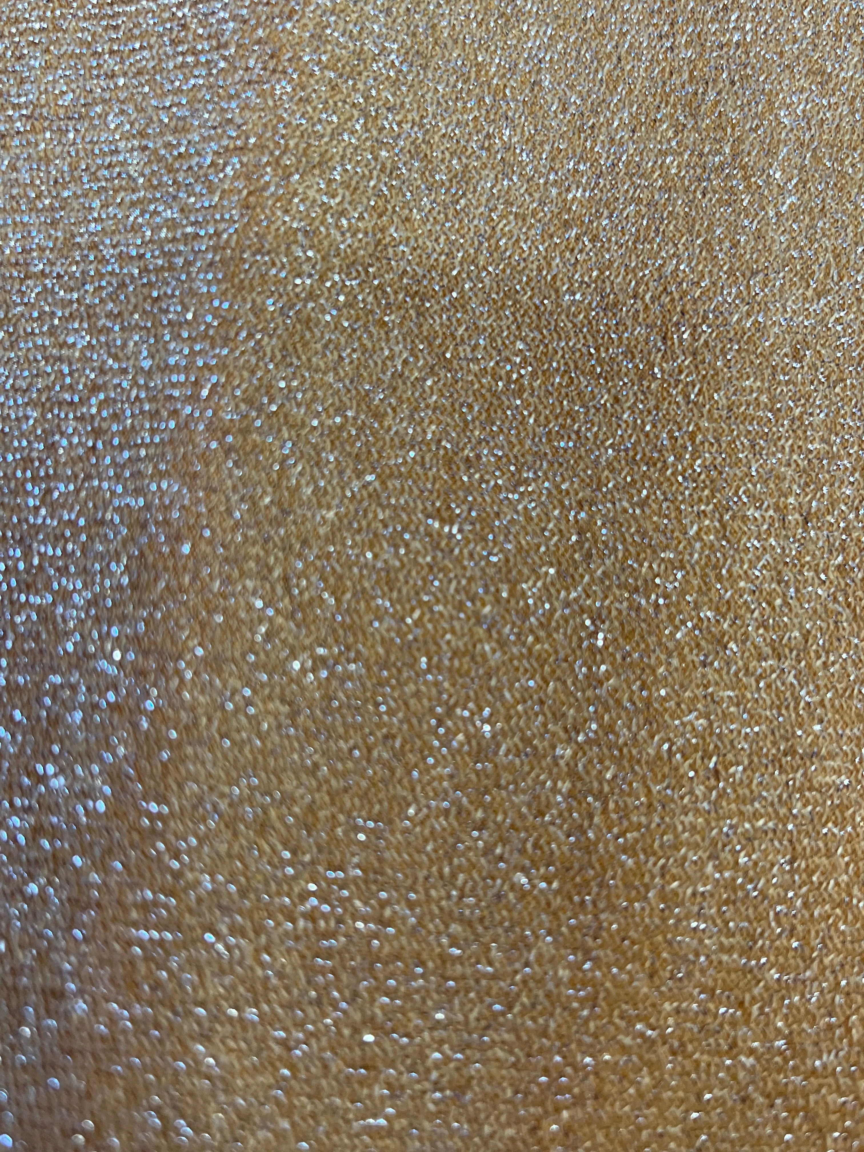 Gold Glitter Flare Pants