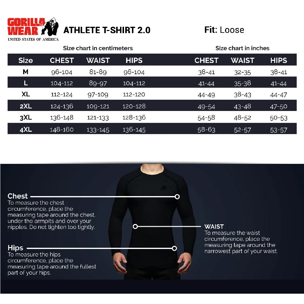 Gorilla Wear Athlete T-Shirt 2.0 Dennis James