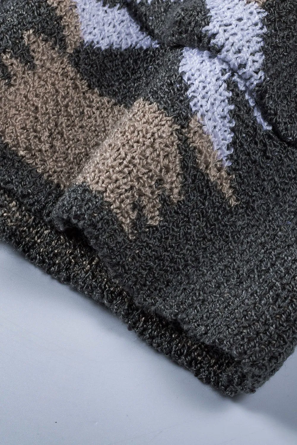 Gray Moraga Aztec Cardigan