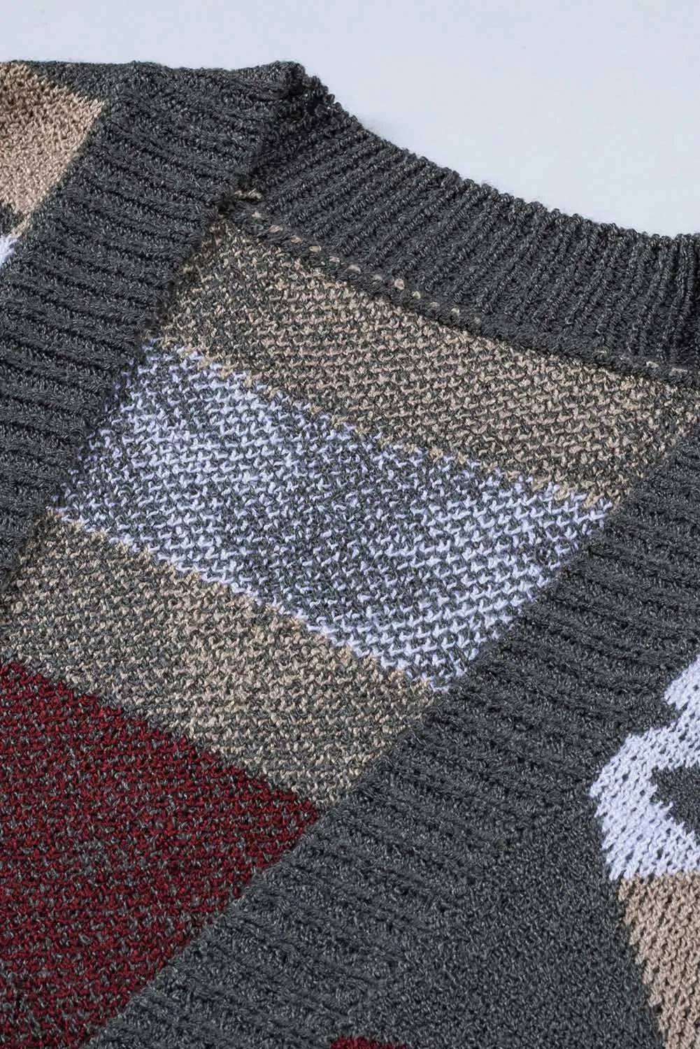 Gray Moraga Aztec Cardigan