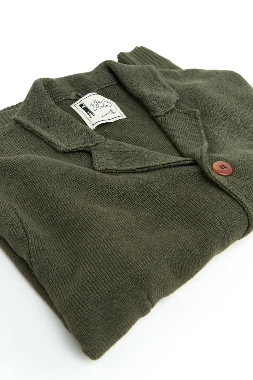 GRP x Max Rohr Linen Knit Jacket MAX 3 Green