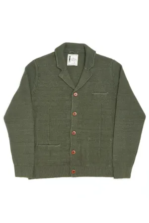 GRP x Max Rohr Linen Knit Jacket MAX 3 Green