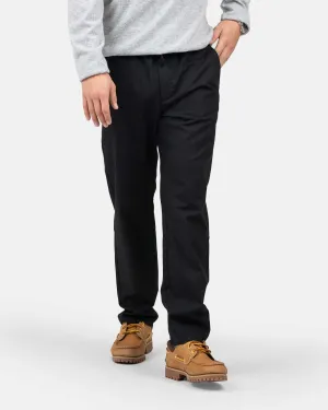 Heavyweight Linen Pants Black