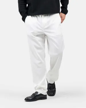 Heavyweight Linen Pants White