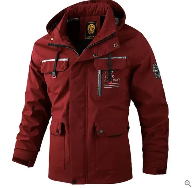 High-quality waterproof winter jacket for men