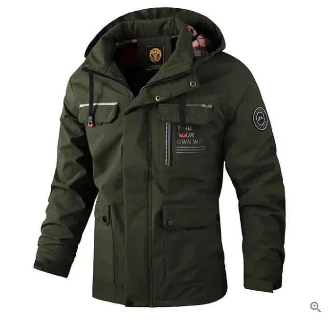 High-quality waterproof winter jacket for men