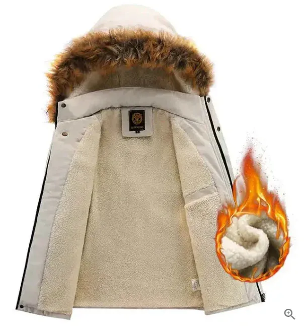 High-quality waterproof winter jacket for men