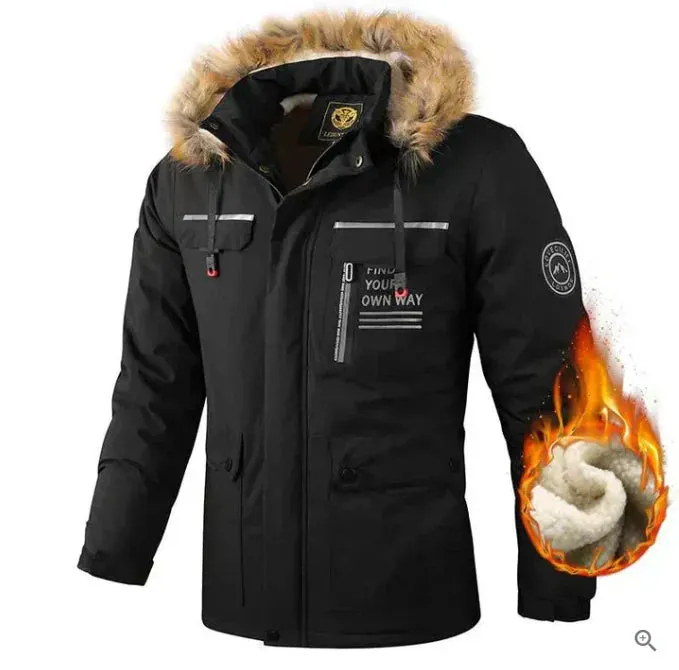 High-quality waterproof winter jacket for men