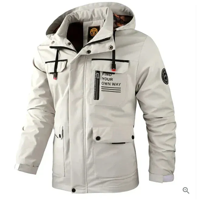 High-quality waterproof winter jacket for men