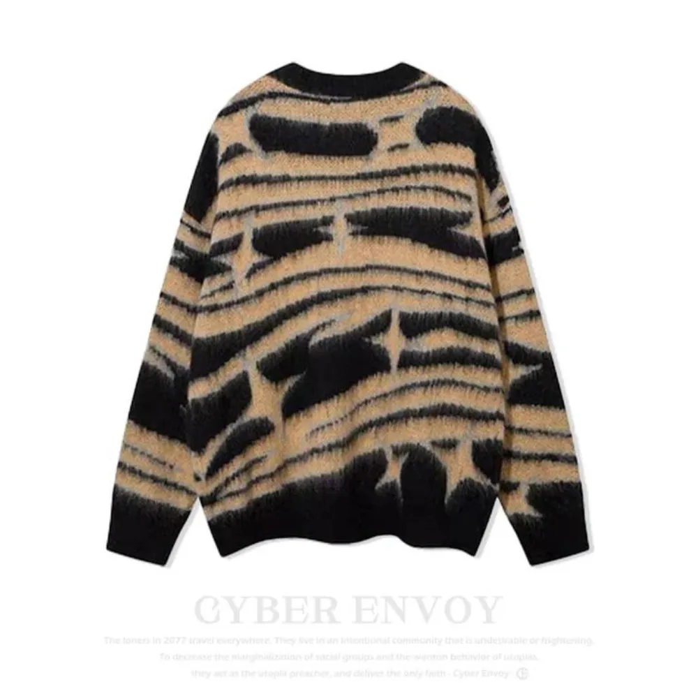 High Street lines Star Sweater