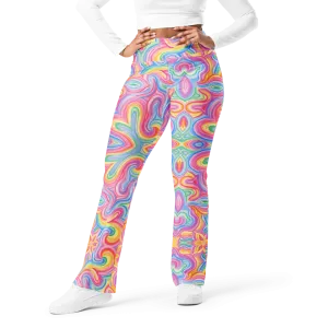 High Waisted Yoga Pants ( Internal Pocket)- "Unicorn" Design
