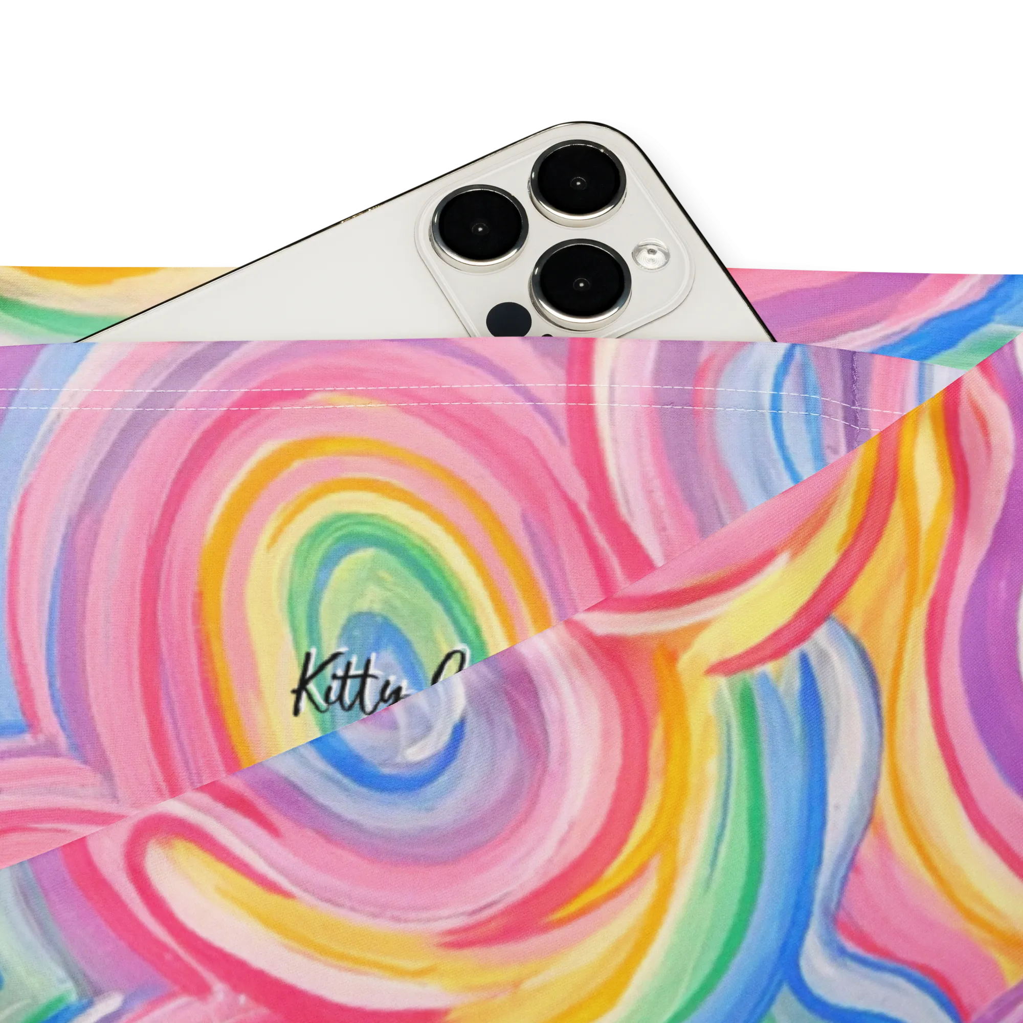 High Waisted Yoga Pants ( Internal Pocket)- "Unicorn" Design