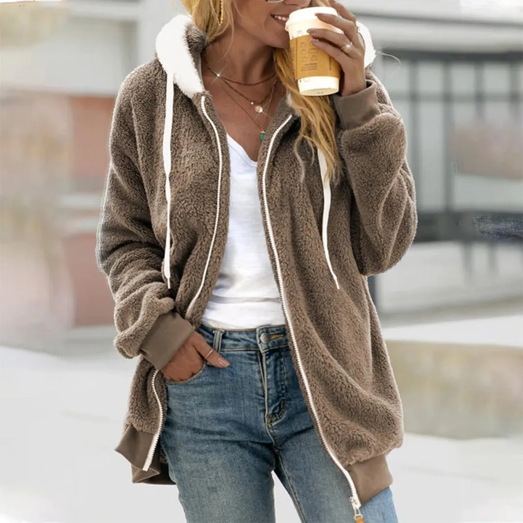 Hooded Sweater with Timeless Design