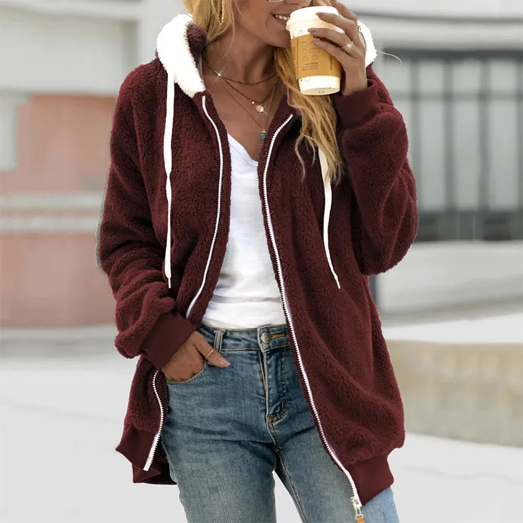 Hooded Sweater with Timeless Design