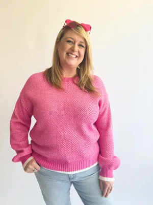 Hot Pink 4 U Sweater